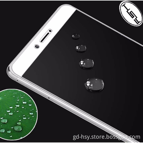 HUYSHE 9h supershieldz screen protector 2.5d curved edge tempered glass for huawei honor note 8